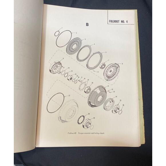 Allison Series 4460 Torqmatic Transmission Service Manual - Picture 7 of 8